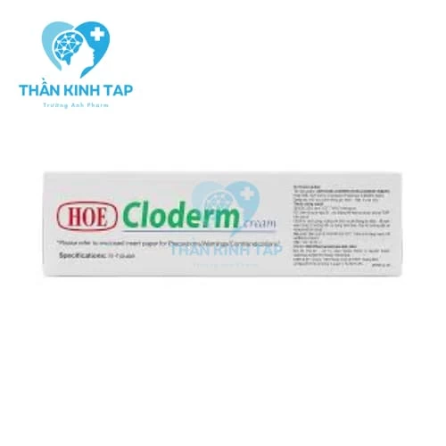 HoeCloderm - Thuốc điều trị viêm da chống ngứa